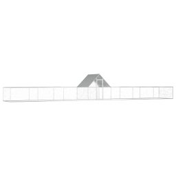 Gossi cotet pentru pasari, 14 x 2 x 2 m, otel galvanizat
