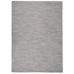 Gossi covor de exterior, maro şi albastru, 200x280 cm, tesatura plata