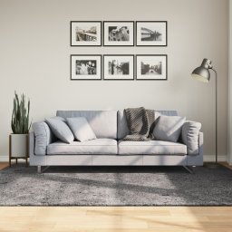 Gossi covor huarte, fir scurt, moale si lavabil, antracit, 160x230 cm
