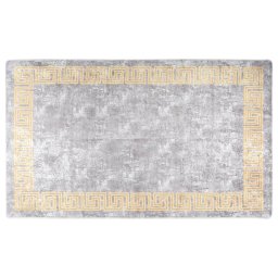 Gossi covor lavabil, gri, 120x180 cm, antiderapant