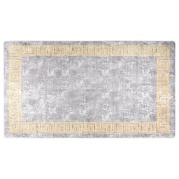 Gossi covor lavabil, gri, 190x300 cm, antiderapant