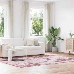 Gossi covor shaggy roz praf 200x290 cm poliester