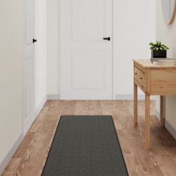 Gossi covor traversa aspect sisal, antracit, 50x200 cm