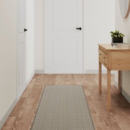 Gossi covor traversa aspect sisal, gri taupe, 50x200 cm