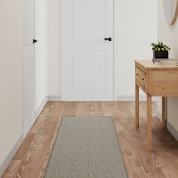 Gossi covor traversa aspect sisal, gri taupe, 50x300 cm