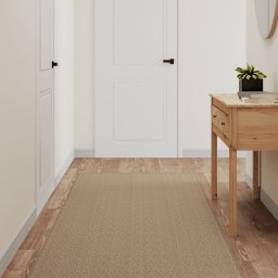 Gossi covor traversa aspect sisal, nisipiu, 80x250 cm