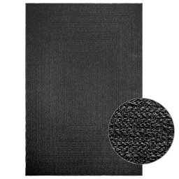 Gossi covor „zizur” antracit aspect iuta pentru interior si exterior