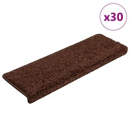 Gossi covorase scara 30 buc 65x21x4 cm maro