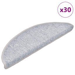 Gossi covorase scara 30 buc gri deschis 56x17x3 cm