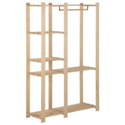 Gossi cuier de haine, 110x38x170 cm, lemn masiv de pin