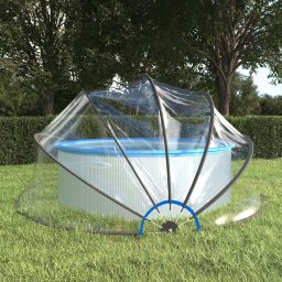 Gossi cupola pentru piscina, 500 x 250 cm