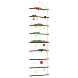 Gossi decoratie de perete in forma de scara 50x150 cm crenga naturala