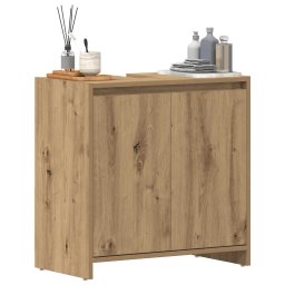 Gossi dulap chiuveta baie, stejar artizanal 65x33x60cm lemn prelucrat