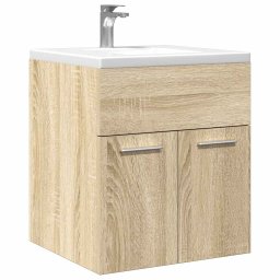 Gossi dulap chiuveta baie, stejar sonoma 41x38,5x46 cm lemn prelucrat