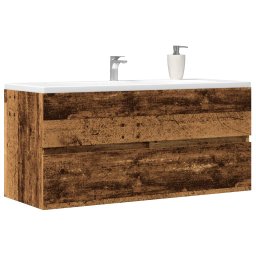 Gossi dulap chiuveta, lemn vechi, 100x38,5x45 cm, lemn prelucrat