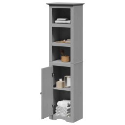 Gossi dulap de baie „bodo” gri 44x30x160 cm