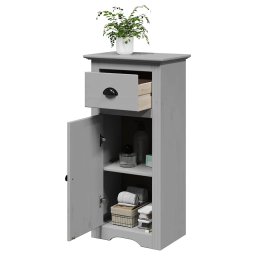 Gossi dulap de baie „bodo” gri 44x30x90 cm