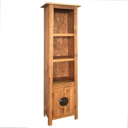 Gossi dulap de baie, 48x32x170 cm, lemn masiv de pin