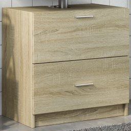 Gossi dulap de chiuveta, stejar sonoma, 59x37x59 cm, lemn prelucrat