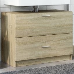 Gossi dulap de chiuveta, stejar sonoma, 78x37x59 cm, lemn prelucrat