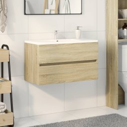 Gossi dulap de chiuveta, stejar sonoma, 80x38,5x45 cm, pal