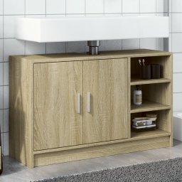 Gossi dulap de chiuveta, stejar sonoma, 90x29x55 cm, lemn prelucrat