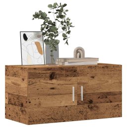 Gossi dulap de perete din lemn vechi 80x39x40 cm din lemn prelucrat