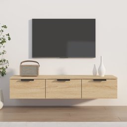 Gossi dulap de perete, stejar sonoma, 102x30x20 cm, lemn compozit