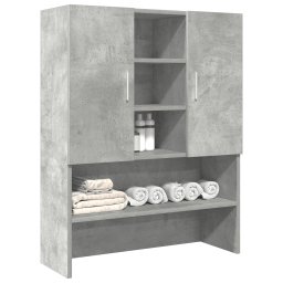 Gossi dulap masina de spalat, gri beton, 70,5x25,5x90 cm