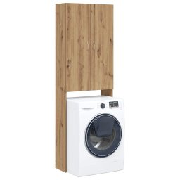 Gossi dulap masina de spalat, stejar artizanal, 64x25,5x190 cm