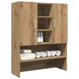 Gossi dulap masina de spalat, stejar artizanal, 70,5x25,5x90 cm