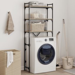 Gossi dulap masina de spalat, stejar sonoma, 67x25x163 cm lemn