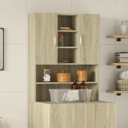 Gossi dulap masina de spalat, stejar sonoma, 70,5x24x90 cm