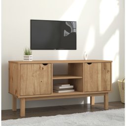 Gossi dulap tv "otta", 113,5x43x57 cm, lemn masiv de pin