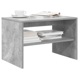 Gossi dulap tv beton gri 60x40x40 cm lemn prelucrat