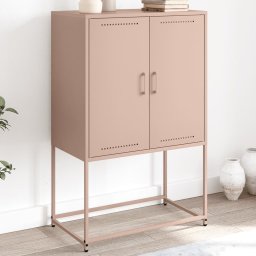 Gossi dulap tv, alb, 100,5x39x60,5 cm, otel
