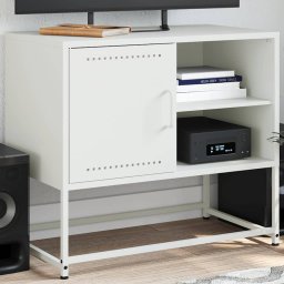 Gossi dulap tv, verde masliniu, 100,5x39x60,5 cm, otel
