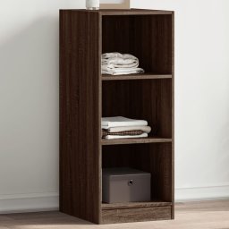 Gossi dulap, stejar maro, 48x41x102 cm, lemn prelucrat