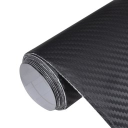Gossi folii auto 3d, 2 buc., negru, 100x150 cm