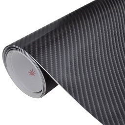 Gossi folii auto 4d, 2 buc., negru, 100x150 cm