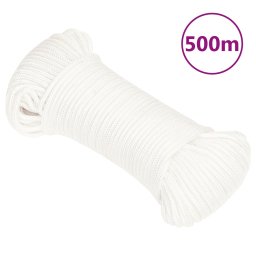 Gossi franghie de barca, alb complet, 5 mm, 500 m, polipropilena