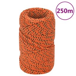 Gossi franghie de barca, portocaliu, 2 mm, 250 m, polipropilena
