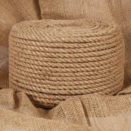 Gossi franghie, 250 m, iuta 100%, 12 mm