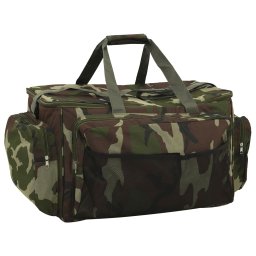 Gossi geanta de pescuit, verde camuflaj, tesatura oxford impermeabila