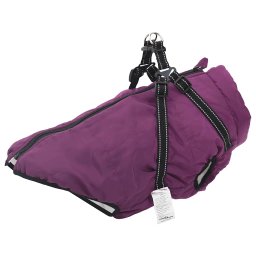 Gossi haina caini cu ham impermeabila reflectorizanta, violet, l44