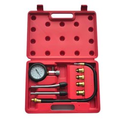 Gossi kit de testare a compresiei pentru motor pe benzina, 9 piese