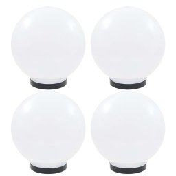Gossi lampi glob cu led, 4 buc., 25 cm, pmma, sferic