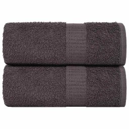 Gossi lavete 2 buc antracit 15x21 cm 360 g/m2 100% bumbac