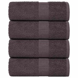 Gossi lavete 4 buc antracit 15x21 cm 360 g/m2 100% bumbac