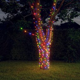 Gossi lumini solare feerice 5 buc 5x200 led colorat interior/exterior